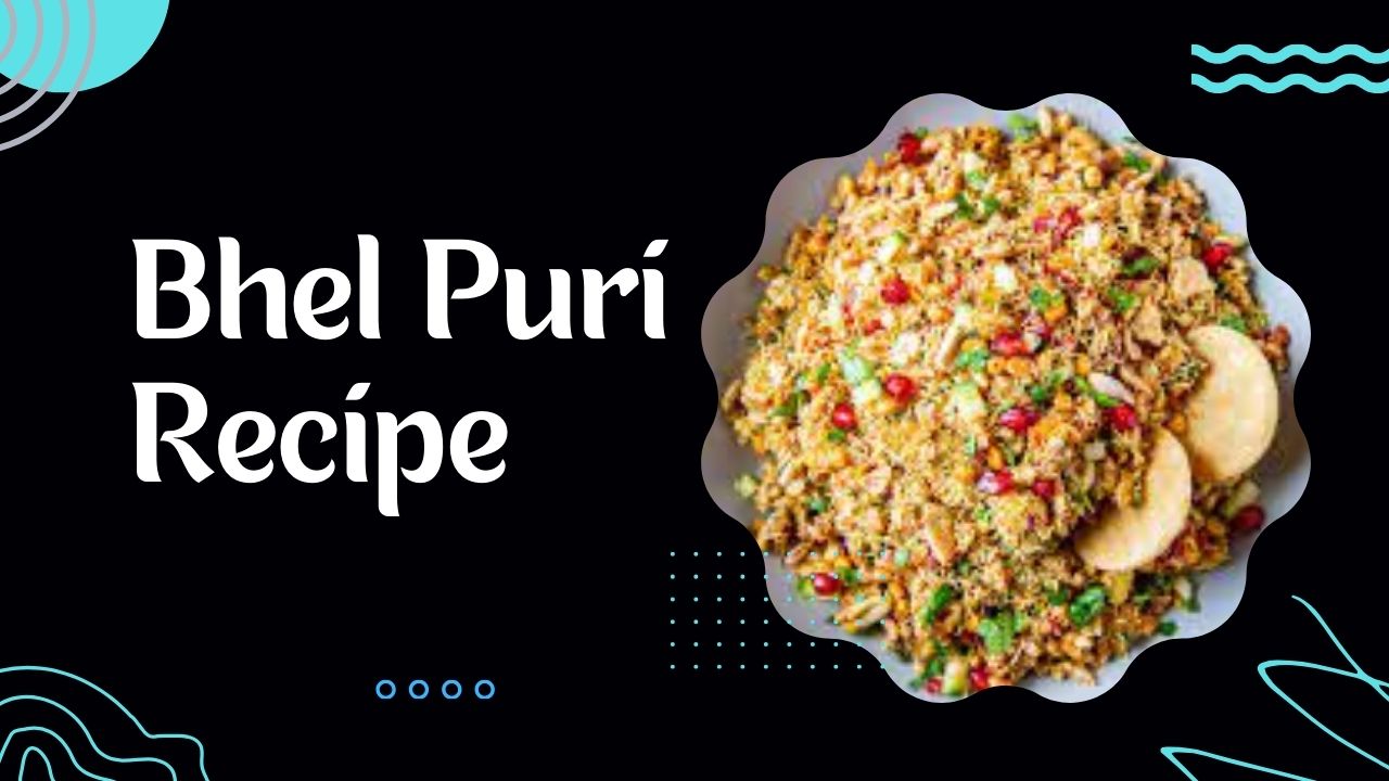 Easy Bhel Puri Recipe with Chutney In 10 Min