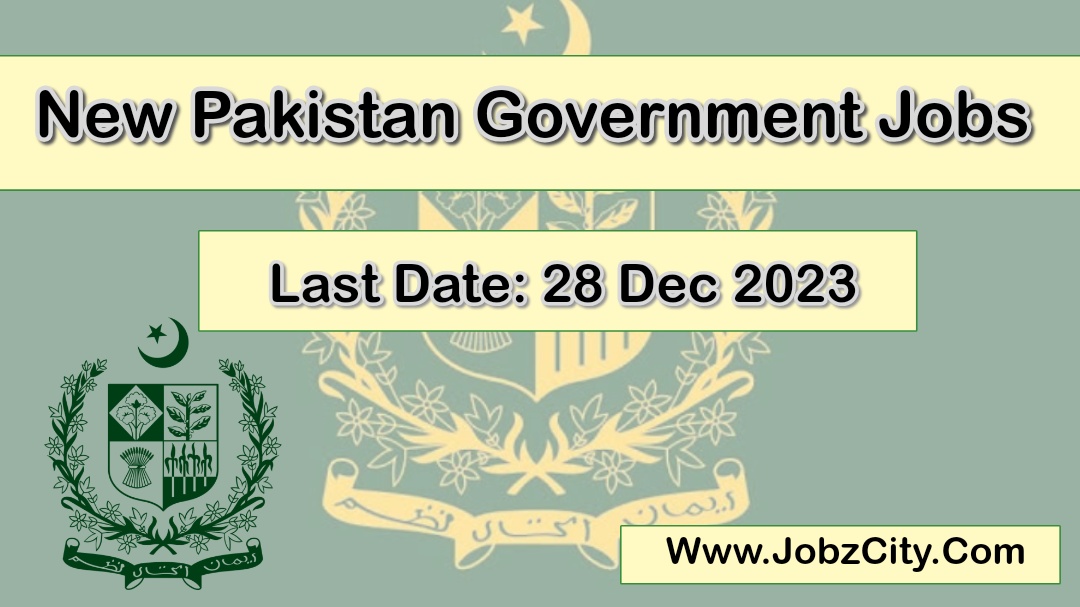 New Pakistan Jobs 2023