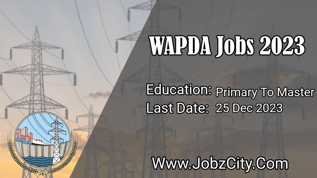 Latest WAPDA Jobs 2023