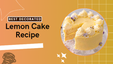 Best Decorated Lemon Cake Recipe