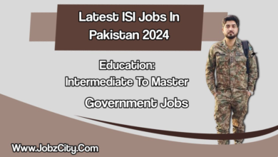 Latest ISI Jobs In Pakistan 2024